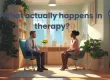 AI generated image of a therapy session